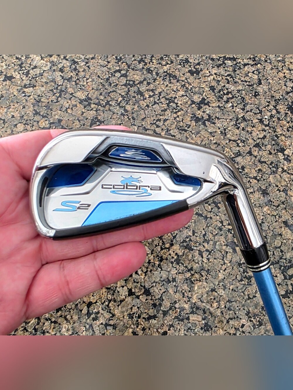Cobra S2 single 7 iron women's right Handed 36 inches long Graphite shaft Aldila
